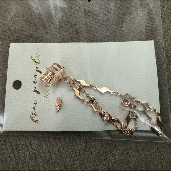 Free People Ear Party War Cuff Earrings - Picture 4 of 4